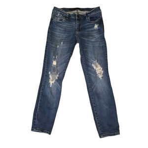 Women's STS Blue Distressed Piper Ankle Skinny Jeans Size 30
